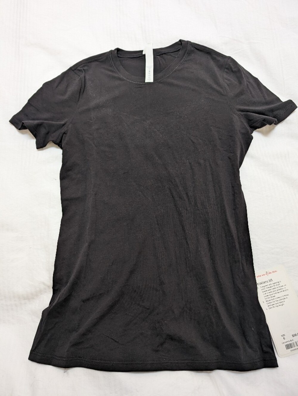 Lululemon Black Short Sleeve Kitsilano Top 6